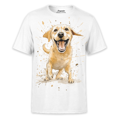 Koszulka wesoły pies Labrador retriever